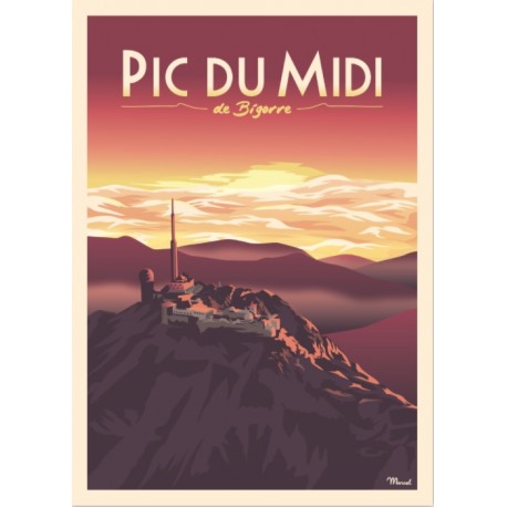 Pyrénées "pic du midi de Bigorre"